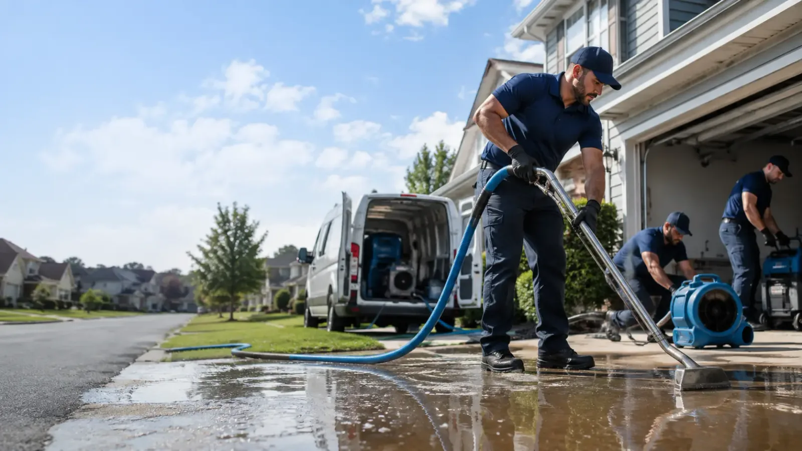 Flood Damage Restoration in Minot Afb, ND